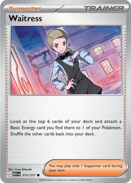 Waitress, ME: Ascended Heroes 215/217