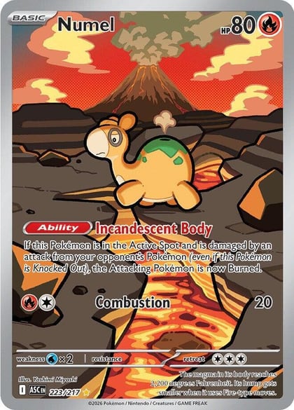 Numel - 223/217, ME: Ascended Heroes 223/217