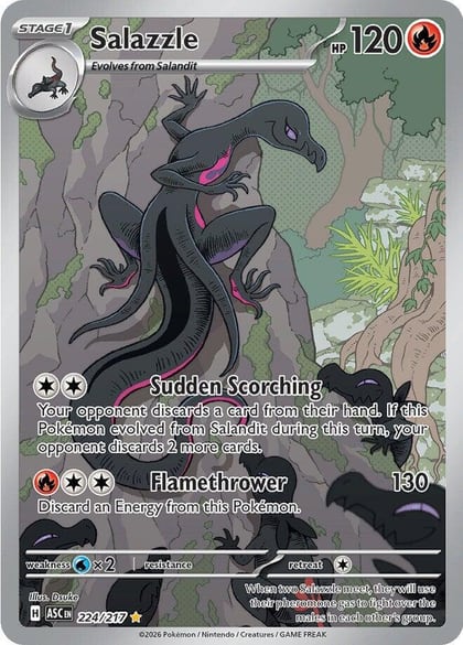 Salazzle - 224/217, ME: Ascended Heroes 224/217