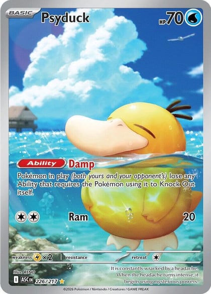 Psyduck - 226/217, ME: Ascended Heroes 226/217