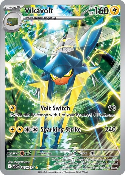 Vikavolt - 230/217, ME: Ascended Heroes 230/217