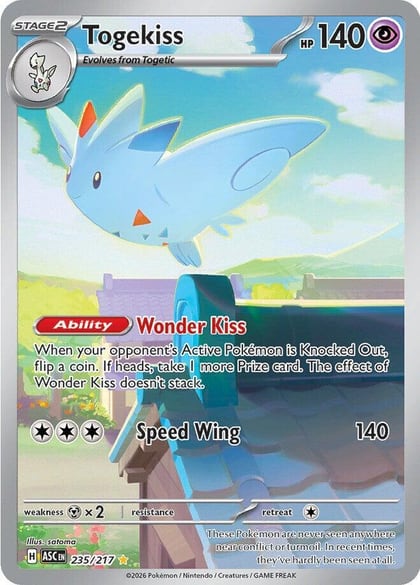 Togekiss - 235/217, ME: Ascended Heroes 235/217