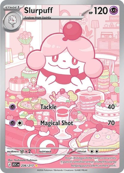 Slurpuff - 236/217, ME: Ascended Heroes 236/217