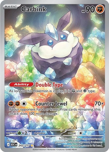 Carbink - 242/217, ME: Ascended Heroes 242/217