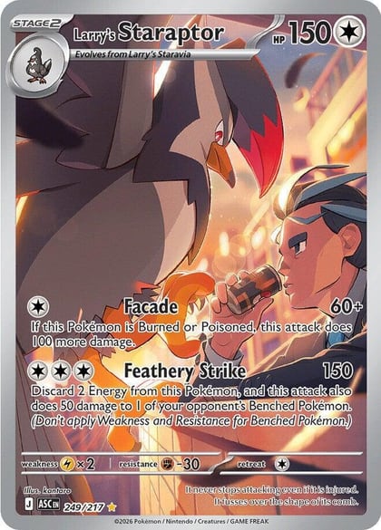 Larry's Staraptor - 249/217, ME: Ascended Heroes 249/217