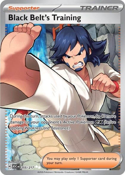 Black Belt's Training, ME: Ascended Heroes 255/217