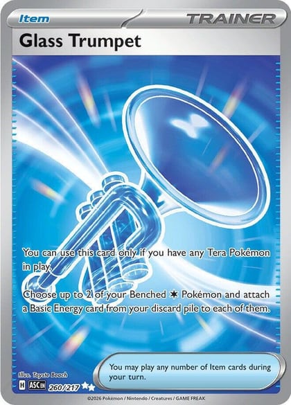 Glass Trumpet - 260/217, ME: Ascended Heroes 260/217