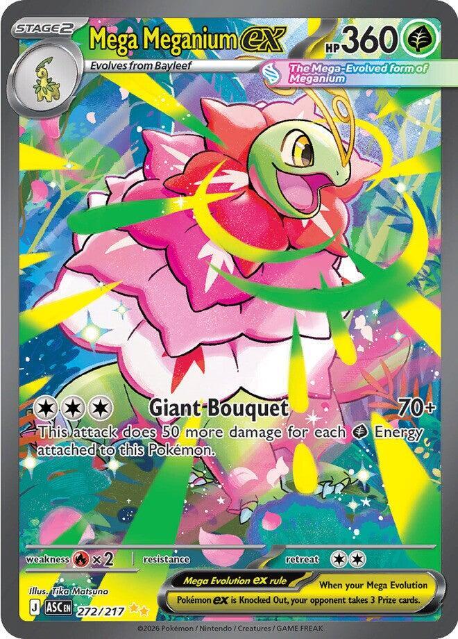 Mega Meganium ex - 272/217, ME: Ascended Heroes 272/217