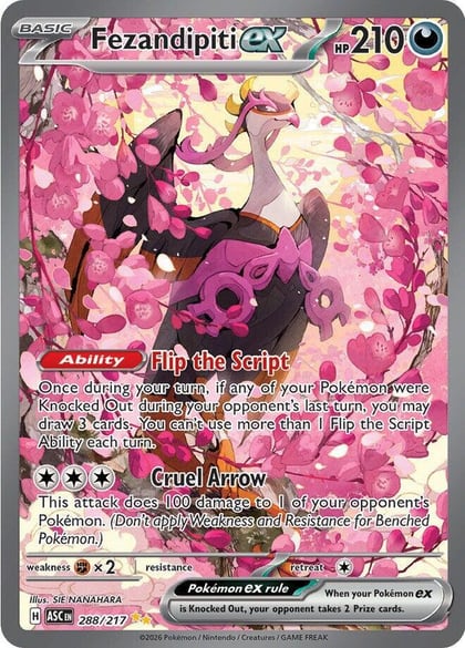 Fezandipiti ex - 288/217, ME: Ascended Heroes 288/217