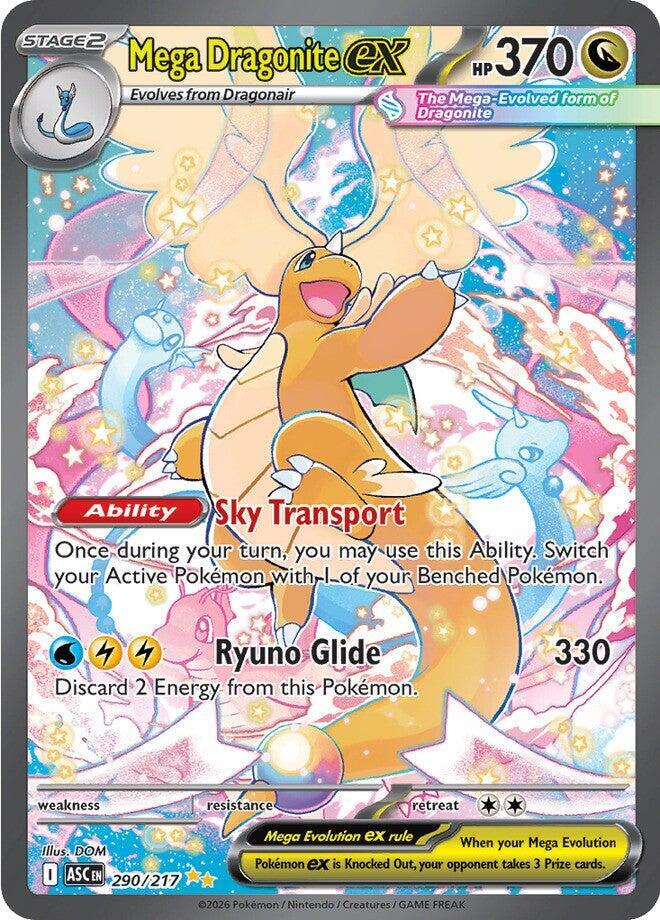 Mega Dragonite ex - 290/217, ME: Ascended Heroes 290/217