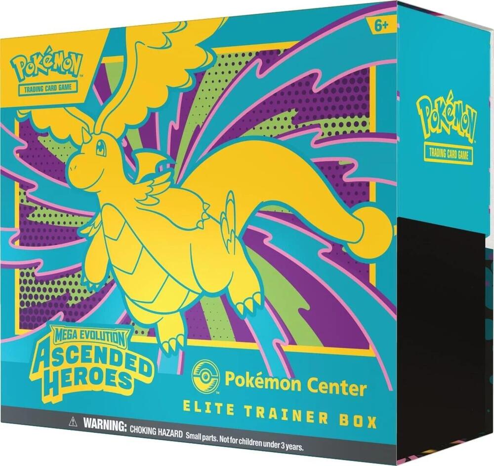 Ascended Heroes Pokemon Center Elite Trainer Box (Exclusive), ME: Ascended Heroes P668497