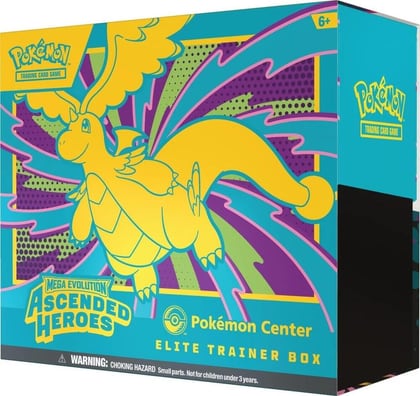 Ascended Heroes Pokemon Center Elite Trainer Box (Exclusive), ME: Ascended Heroes P668497
