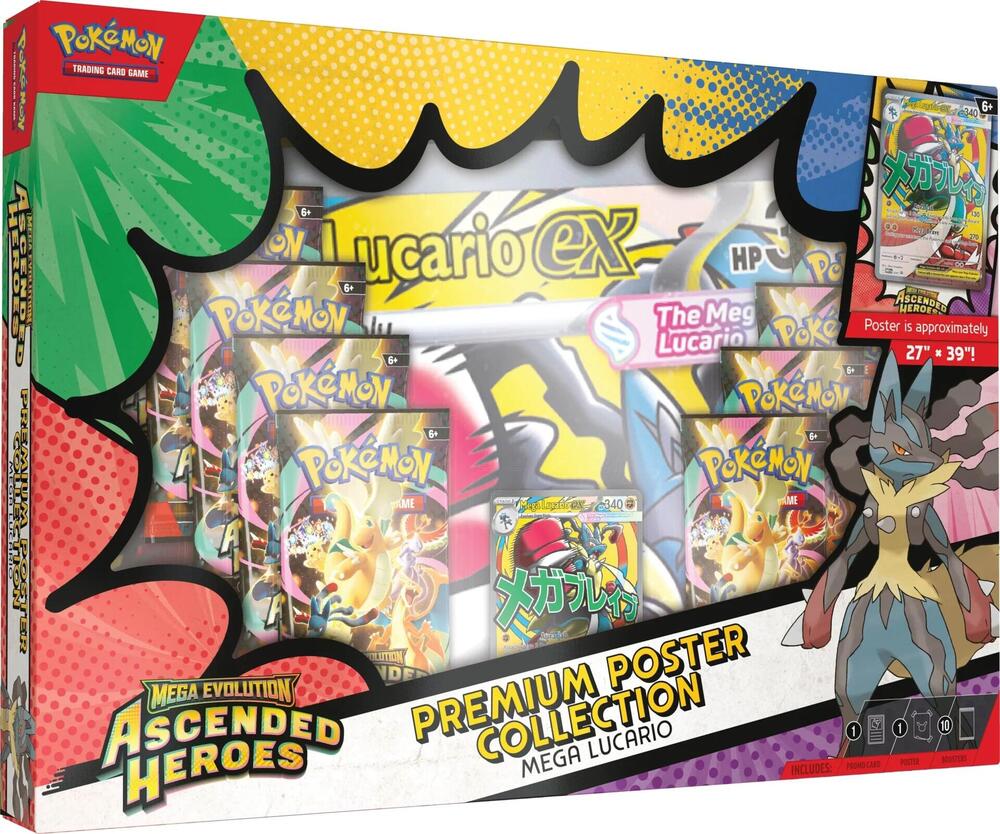 Premium Poster Collection: Mega Lucario, ME: Ascended Heroes P668536