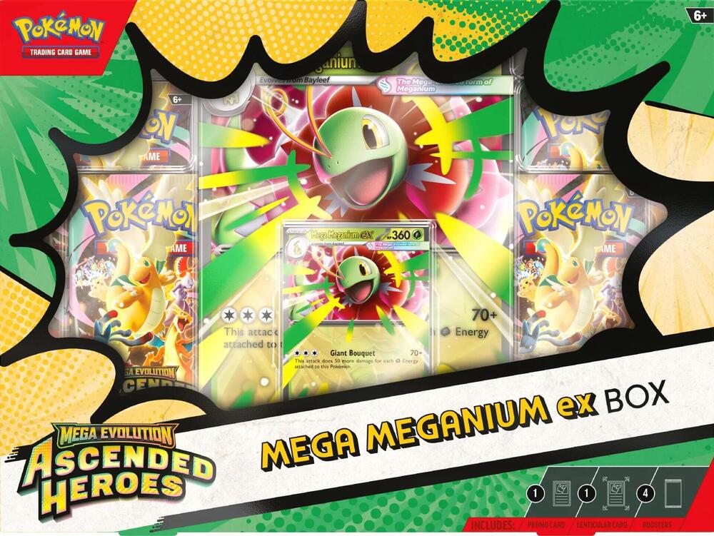 Ascended Heroes Mega Meganium ex Box, ME: Ascended Heroes P672733