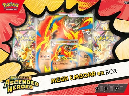 Ascended Heroes Mega Emboar ex Box, ME: Ascended Heroes P672734