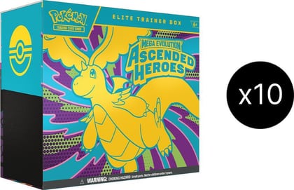 Ascended Heroes Elite Trainer Box Case, ME: Ascended Heroes P679558