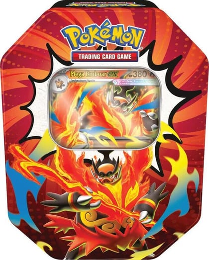 Ascended Heroes Tin [Mega Emboar ex], ME: Ascended Heroes P702496
