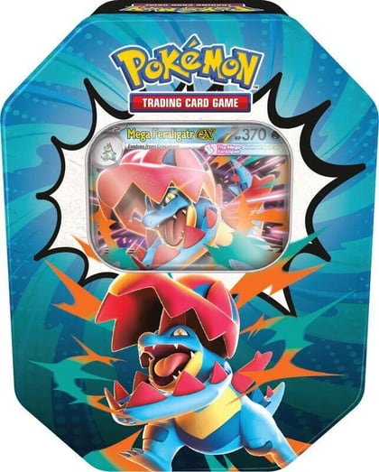 Ascended Heroes Tin [Mega Feraligatr ex], ME: Ascended Heroes P702497