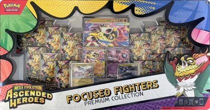 Ascended Heroes Focused Fighters Premium Collection (Sam's Club), ME: Ascended Heroes P706959