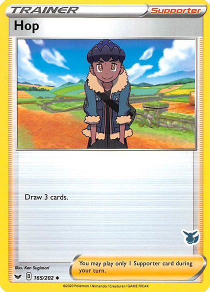 Hop - 165/202 (Eevee Stamped), Battle Academy 2022 165/202