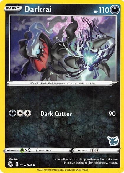 Darkrai - 167/264 (Eevee Stamped), Battle Academy 2022 167/264