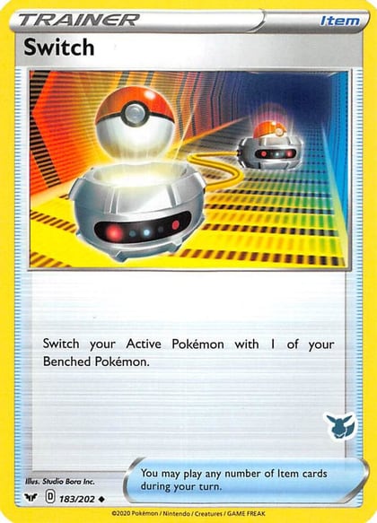 Switch - 183/202 (Eevee Stamped), Battle Academy 2022 183/202
