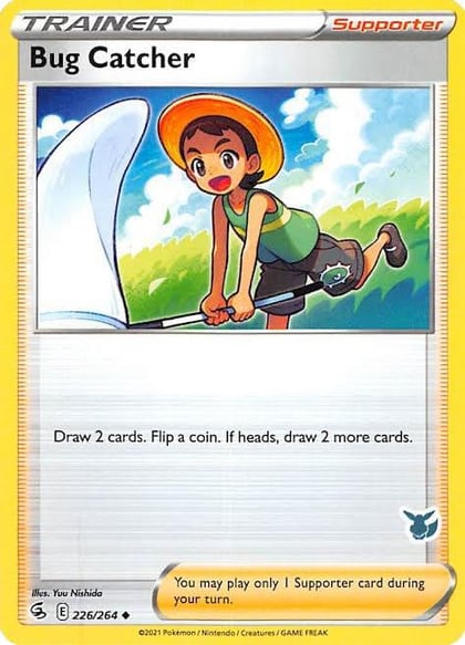 Bug Catcher - 226/264 (Eevee Stamped), Battle Academy 2022 226/264