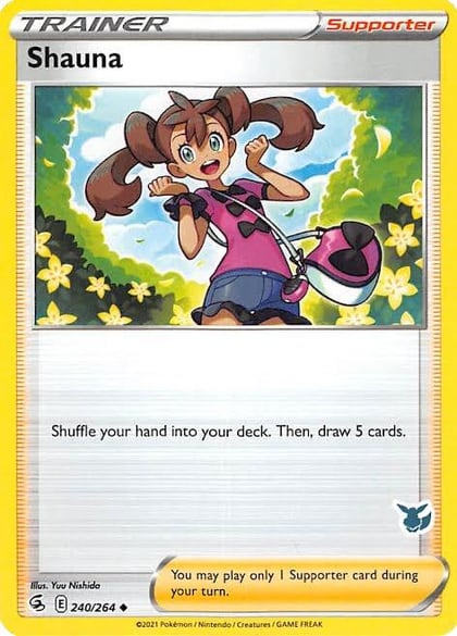 Shauna - 240/264 (Eevee Stamped), Battle Academy 2022 240/264