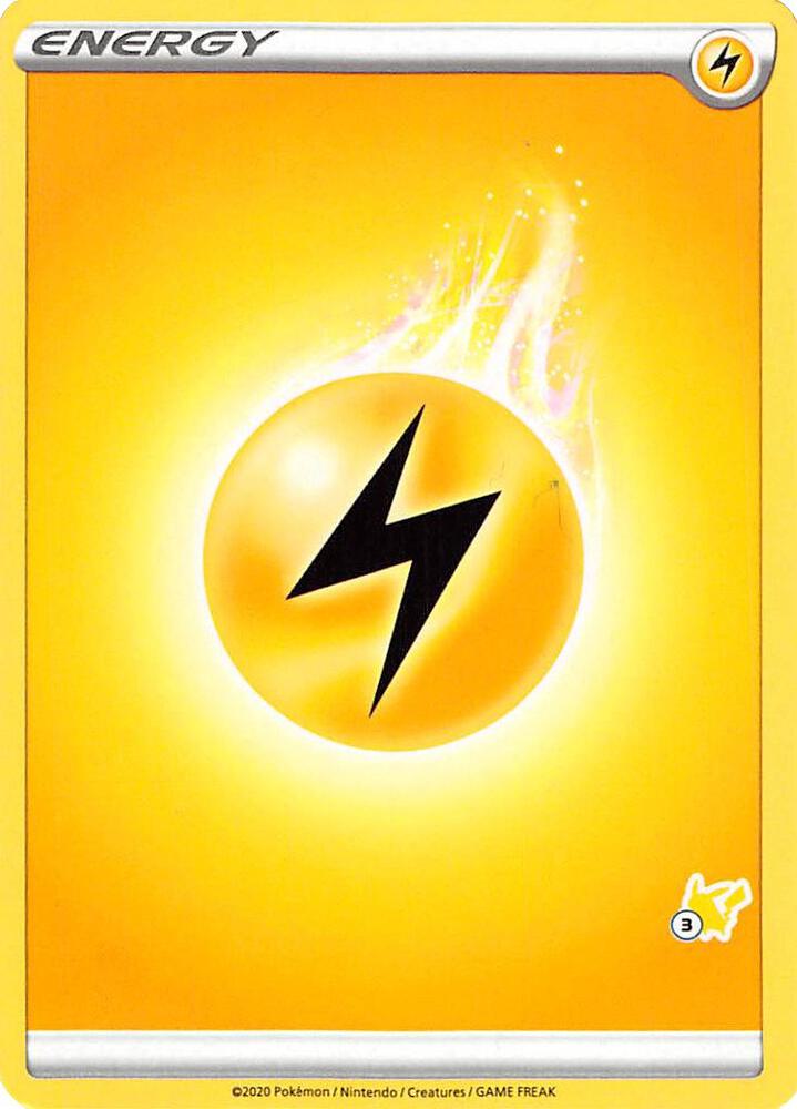 Lightning Energy (#3 Pikachu Stamped), Battle Academy 2022 P268188