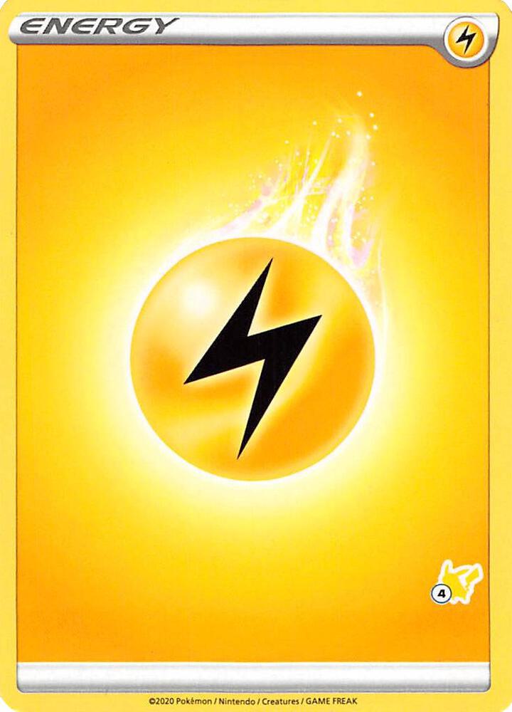 Lightning Energy (#4 Pikachu Stamped), Battle Academy 2022 P268189
