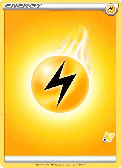 Lightning Energy (#9 Pikachu Stamped), Battle Academy 2022 P268192