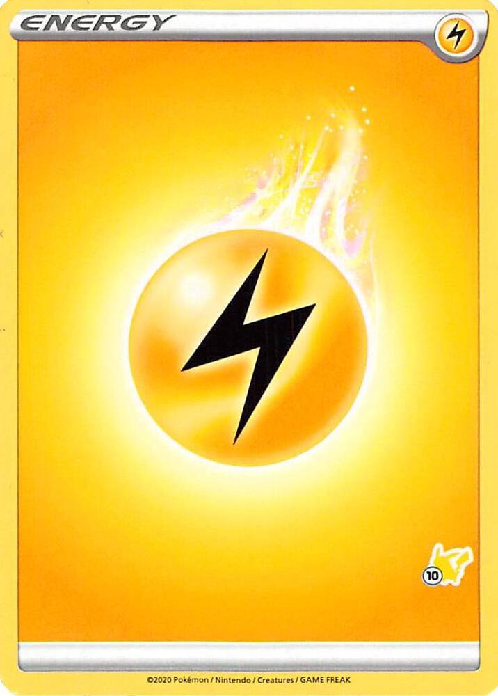 Lightning Energy (#10 Pikachu Stamped), Battle Academy 2022 P268193