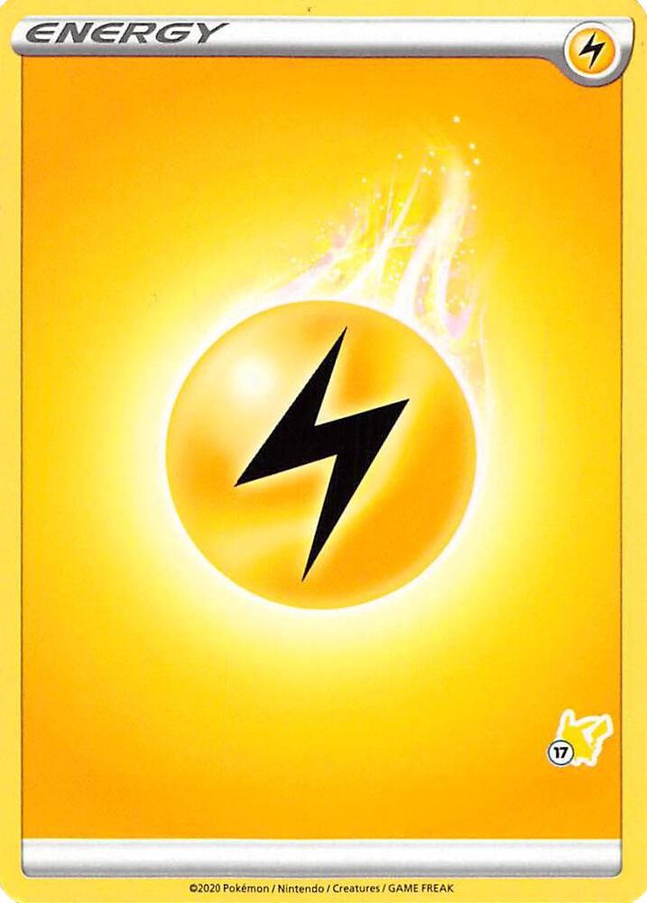 Lightning Energy (#17 Pikachu Stamped), Battle Academy 2022 P268196