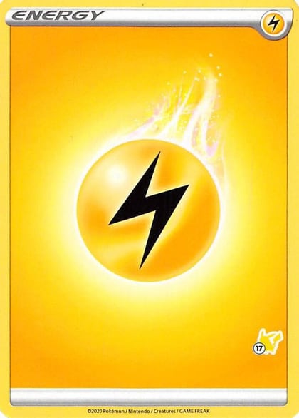 Lightning Energy (#17 Pikachu Stamped), Battle Academy 2022 P268196