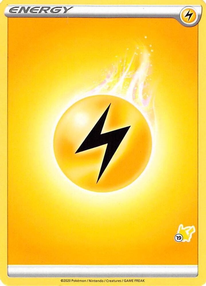 Lightning Energy (#19 Pikachu Stamped), Battle Academy 2022 P268197