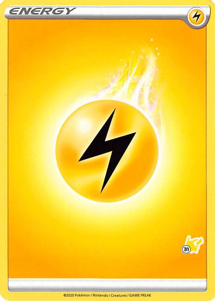 Lightning Energy (#31 Pikachu Stamped), Battle Academy 2022 P268202