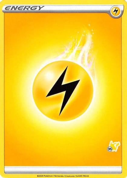 Lightning Energy (#35 Pikachu Stamped), Battle Academy 2022 P268203