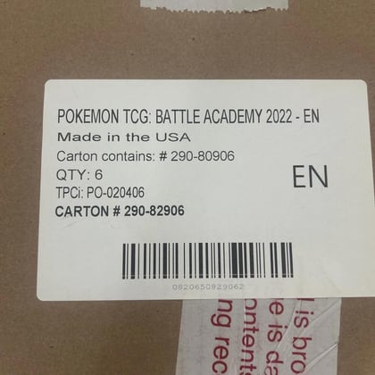 Pokemon TCG: Battle Academy 2022 Case, Battle Academy 2022 P688727