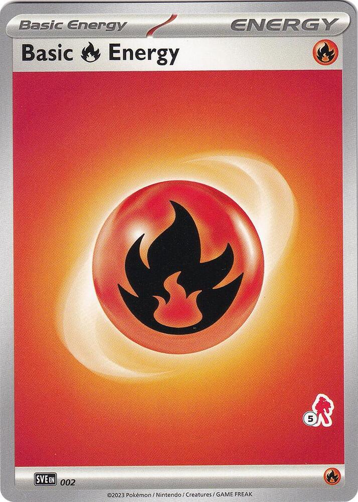 Basic Fire Energy - Armarouge 5, Battle Academy 2024 002