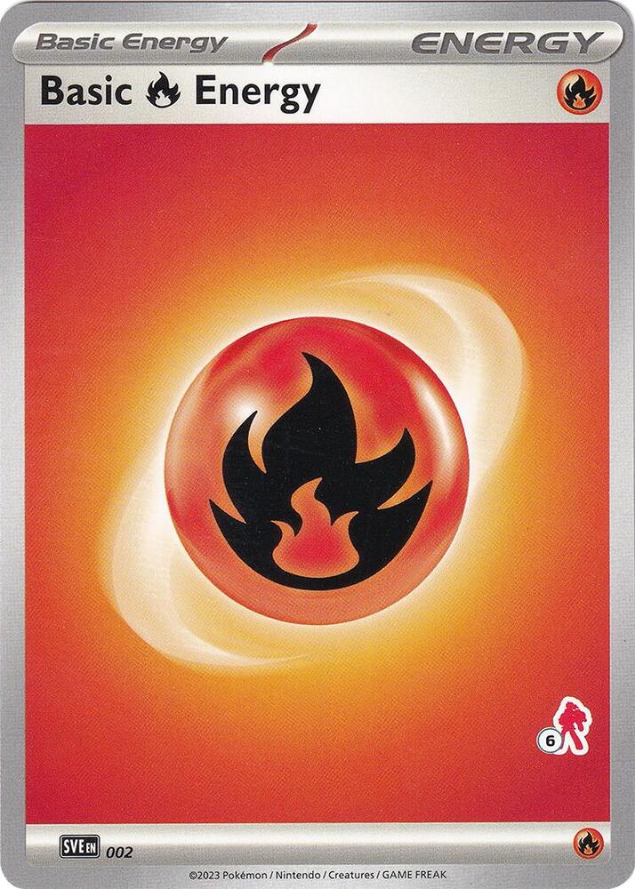 Basic Fire Energy - Armarouge 6, Battle Academy 2024 002