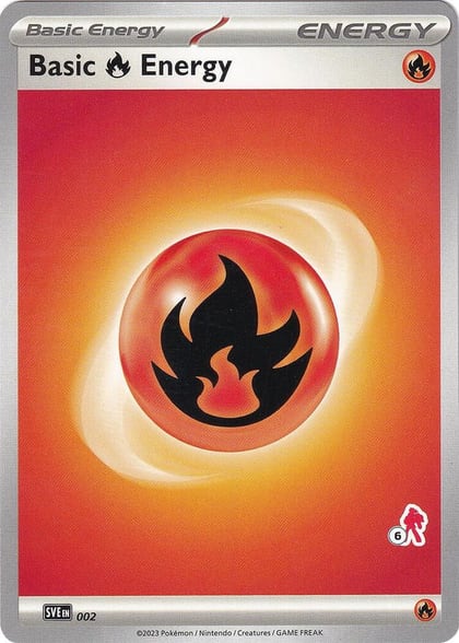 Basic Fire Energy - Armarouge 6, Battle Academy 2024 002
