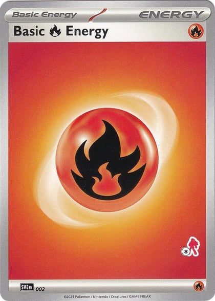 Basic Fire Energy - Armarouge 8, Battle Academy 2024 002