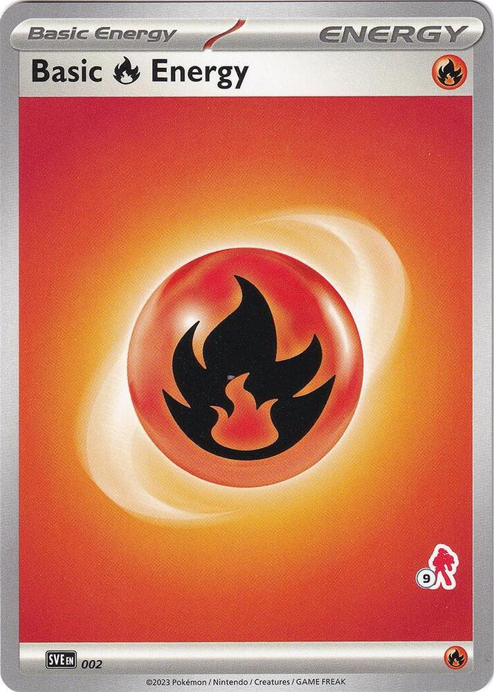 Basic Fire Energy - Armarouge 9, Battle Academy 2024 002