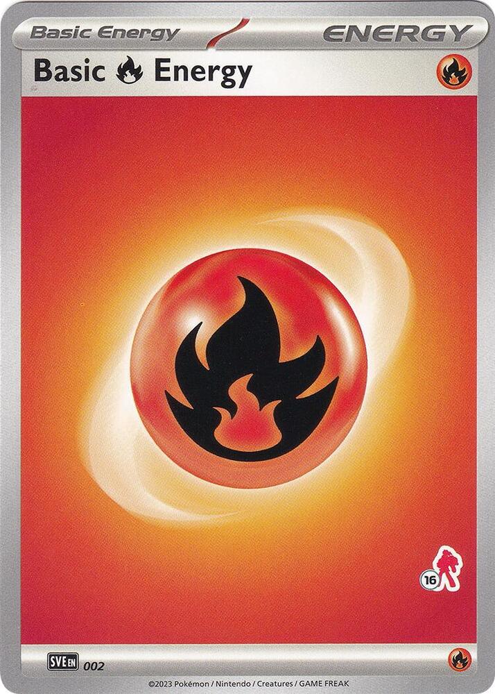 Basic Fire Energy - Armarouge 16, Battle Academy 2024 002