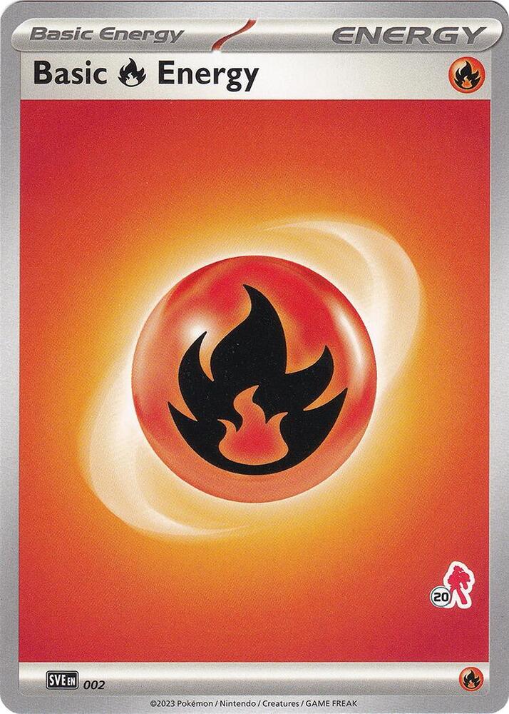 Basic Fire Energy - Armarouge 20, Battle Academy 2024 002