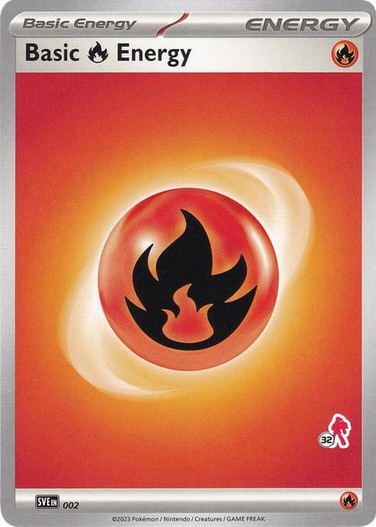 Basic Fire Energy - Armarouge 32, Battle Academy 2024 002