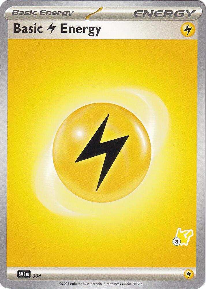 Basic Lightning Energy - Pikachu 8, Battle Academy 2024 004