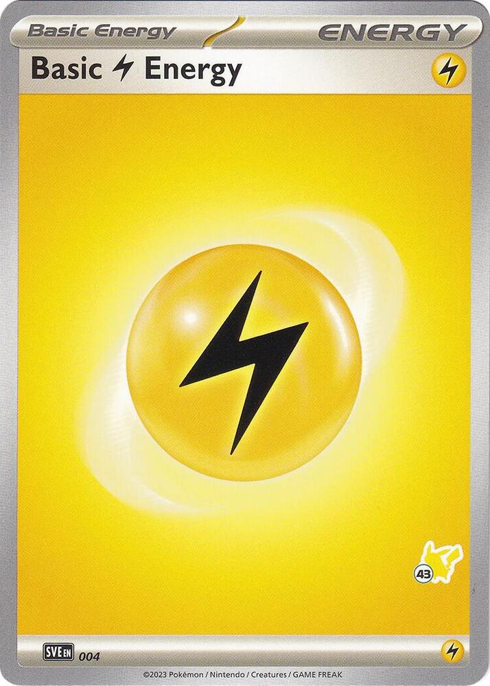 Basic Lightning Energy - Pikachu 43, Battle Academy 2024 004