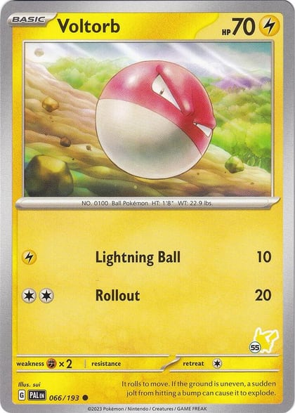Voltorb - Pikachu 55, Battle Academy 2024 066/193