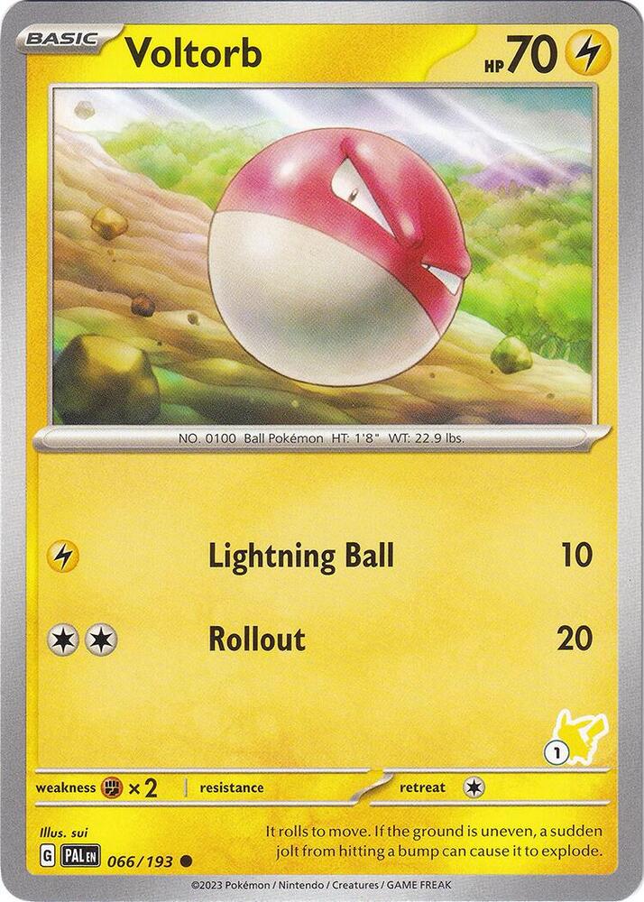 Voltorb - Pikachu 1, Battle Academy 2024 066/193